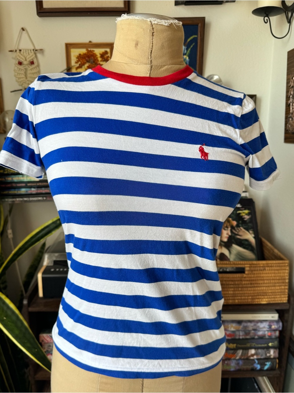 Polo Ralph Lauren Striped Tshirt Team USA 2024 Summer Olympics XS Unisex
